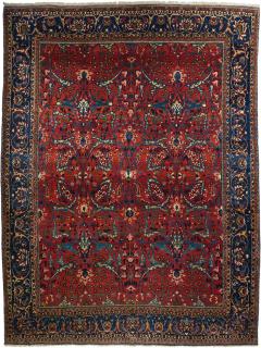 Antique Persian Bakhtiari Rug 10 6 x 14 5  - 4298411
