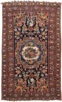 Antique Persian Bakhtiari Rug 4 3 x 6 9  - 4297315