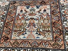 Antique Persian Bakhtiari rare Rug The prince and His bird Guards - 3973512