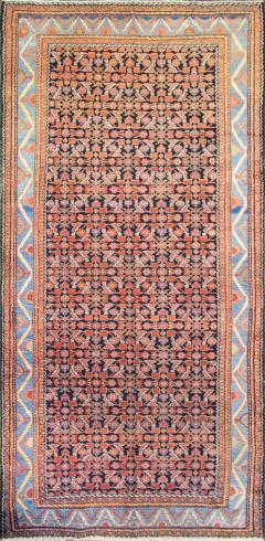 Antique Persian Baktiari Carpet Runner Galley Size 5 x 108  - 4359558
