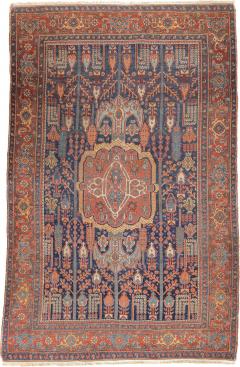 Antique Persian Bidjar Rug 47 x 71 - 4355752