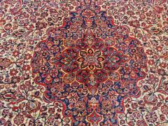 Antique Persian Dabbir Kashan Carpet - 3961678