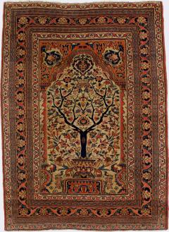 Antique Persian Doroksh Rug 4 2 x 5 7  - 4318987