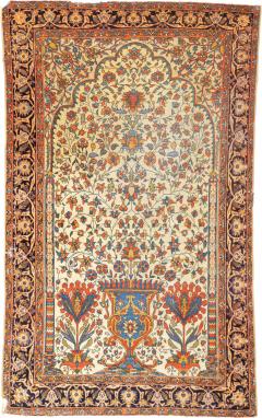 Antique Persian Farahan Sarouk 44 x 73  - 4277287