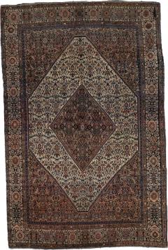 Antique Persian Farahan Sarouk Rug 4 3 x 6 5  - 4321071