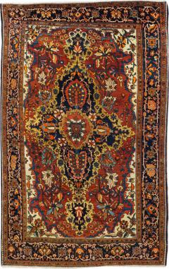 Antique Persian Farahan Sarouk Rug 46 x 70 - 4277400