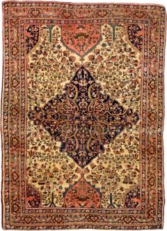 Antique Persian Farahan Sarouk Rug 47 x 65  - 4277382
