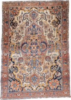 Antique Persian Farahan Sarouk Rug 6 7 x 9 7  - 4321096