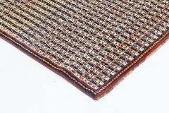 Antique Persian Feraghan Handmade Wool Runner in Beige Black Blue Red - 2454728