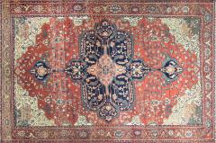 Antique Persian Feraghan Sarouk Carpet 7 x 106  - 3961506