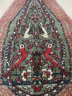 Antique Persian Feraghan Sarouk Tree Of Life Rug - 3961388