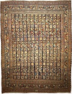 Antique Persian Haji Jalili Tabriz Rug 106 x 139  - 4277361