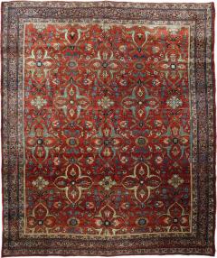 Antique Persian Halvai Bijar Rug 9 6 x 11 4  - 4321075