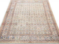Antique Persian Heriz Rug 113 x 144  - 4063906
