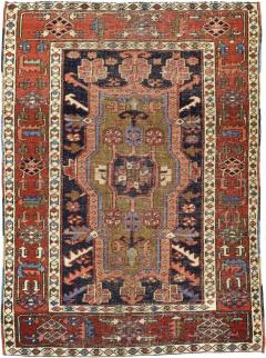 Antique Persian Heriz Rug 3 3 x 4 6  - 4297292