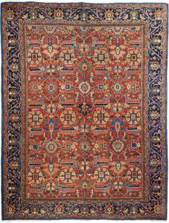 Antique Persian Heriz Rug 85 x 105  - 4269370