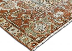 Antique Persian Heriz Rug 86 x 117  - 4055720