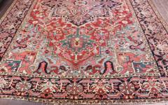 Antique Persian Heriz Serapi Carpet Painting For Floor - 3969413