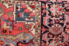 Antique Persian Heriz Serapi Carpet Painting For Floor - 3969428