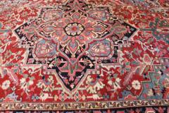 Antique Persian Heriz Serapi Carpet Painting For Floor - 3969463