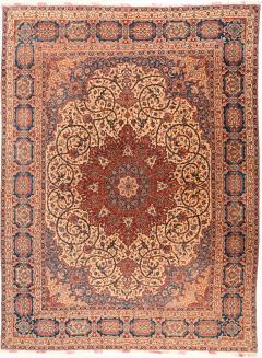 Antique Persian Isfahan Rug 110 x 160 - 4277280