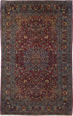 Antique Persian Isfahan Rug 4 4 x 7 2  - 4405410