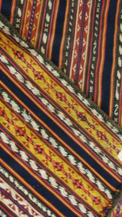 Antique Persian Jajim Kilim Persian Carpet - 3965873