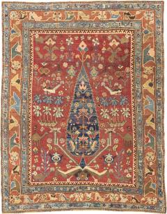 Antique Persian Karabagh Rug 47 x 510  - 4277299