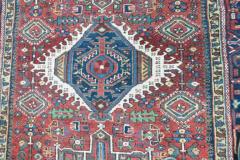 Antique Persian Karaja Heriz Rug 411 x 65 Excellent - 3969191