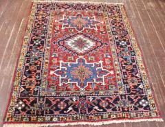 Antique Persian Karaja Heriz Rug Excellent 36 x 46  - 3969131