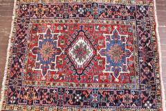 Antique Persian Karaja Heriz Rug Excellent 36 x 46  - 3969133