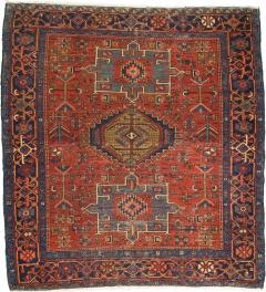 Antique Persian Karajeh Heriz Rug 5 2 x 5 6  - 4405500
