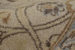 Antique Persian Kashan Botanic Rug - 2454414
