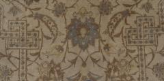 Antique Persian Kashan Botanic Rug - 2454416