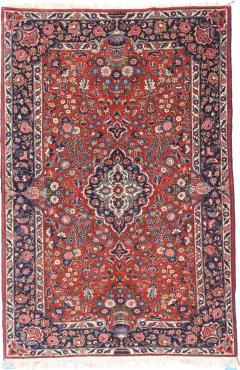 Antique Persian Kashan Rug 4 4 x 6 10  - 4458651