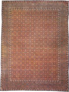 Antique Persian Kashan Rug 7 10 x 10 8  - 4297332