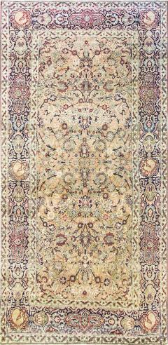 Antique Persian Kermanshah Carpet 55 x 114  - 4081319