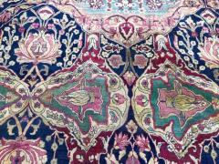 Antique Persian Kermanshah Laver Carpet c 1880s A sign rug - 3971097