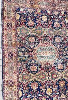 Antique Persian Kermanshah Laver Carpet c 1880s A sign rug - 3971139