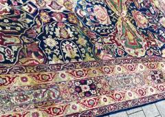 Antique Persian Kermanshah Laver Carpet c 1880s A sign rug - 3971199