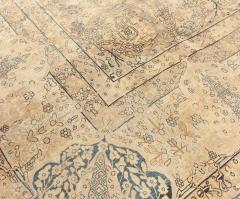 Antique Persian Kirman Animal Botanic Handmade Wool Rug - 2465164