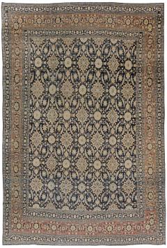 Antique Persian Kirman Botanic Handmade Wool Carpet - 2461712