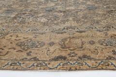 Antique Persian Kirman Botanic Handmade Wool Rug - 2447488