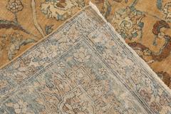 Antique Persian Kirman Botanic Handmade Wool Rug - 2465264