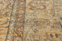 Antique Persian Kirman Botanic Handmade Wool Rug - 2465266