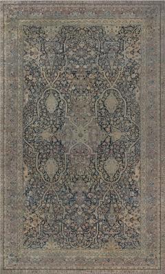 Antique Persian Kirman Handmade Wool Carpet - 2465039