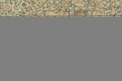 Antique Persian Kirman Rug in Beige Blue and Brown - 2454354