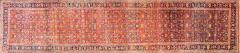 Antique Persian Kurdish Bidjar Runner 38 x 176  - 3961500