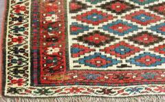 Antique Persian Kurdish Jaft Runner - 3967331