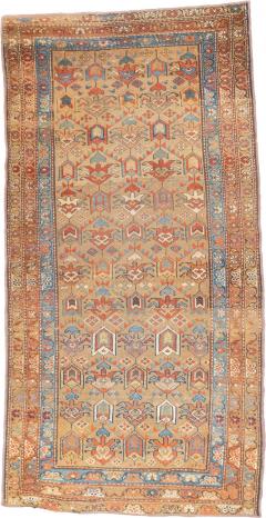 Antique Persian Kurdish Rug 3 5 x 6 9  - 4590815